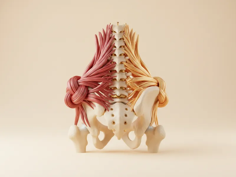 Ilustración de descargas musculares